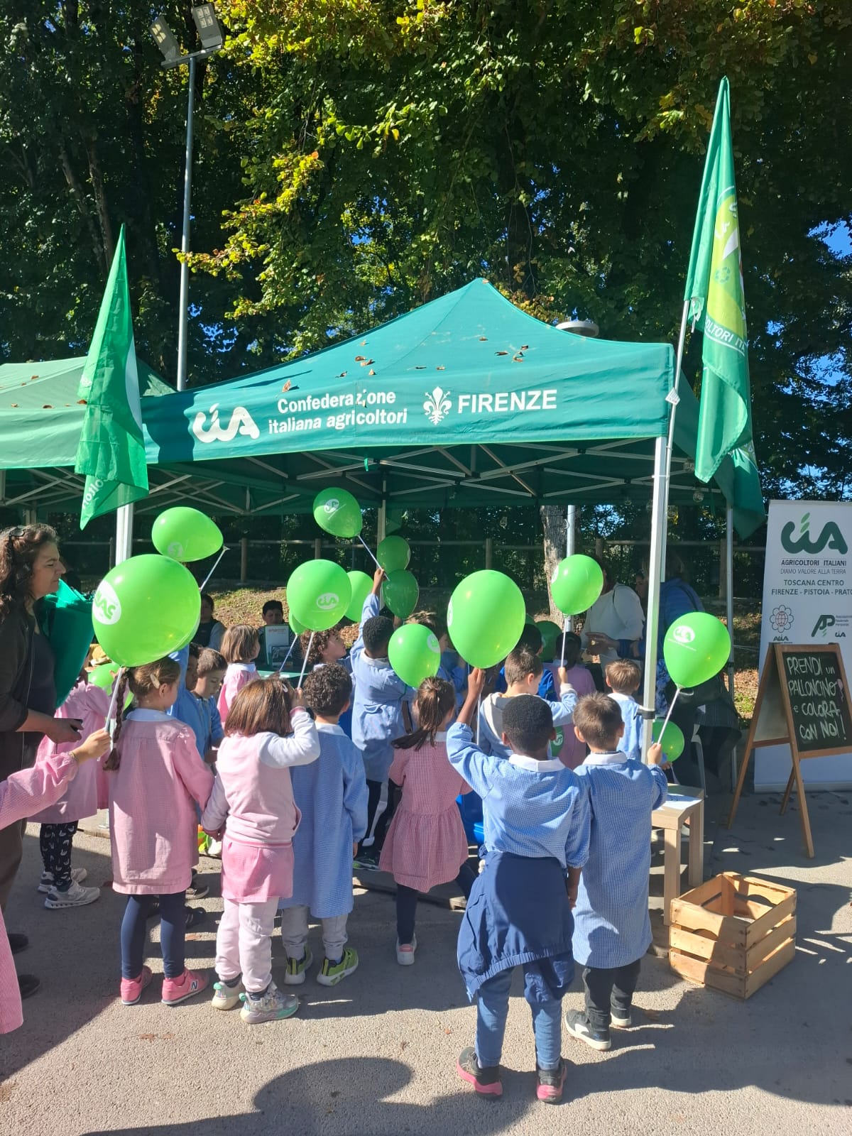 Successo per i prodotti di filiera corta degli agricoltori Cia Toscana Centro alla FAM