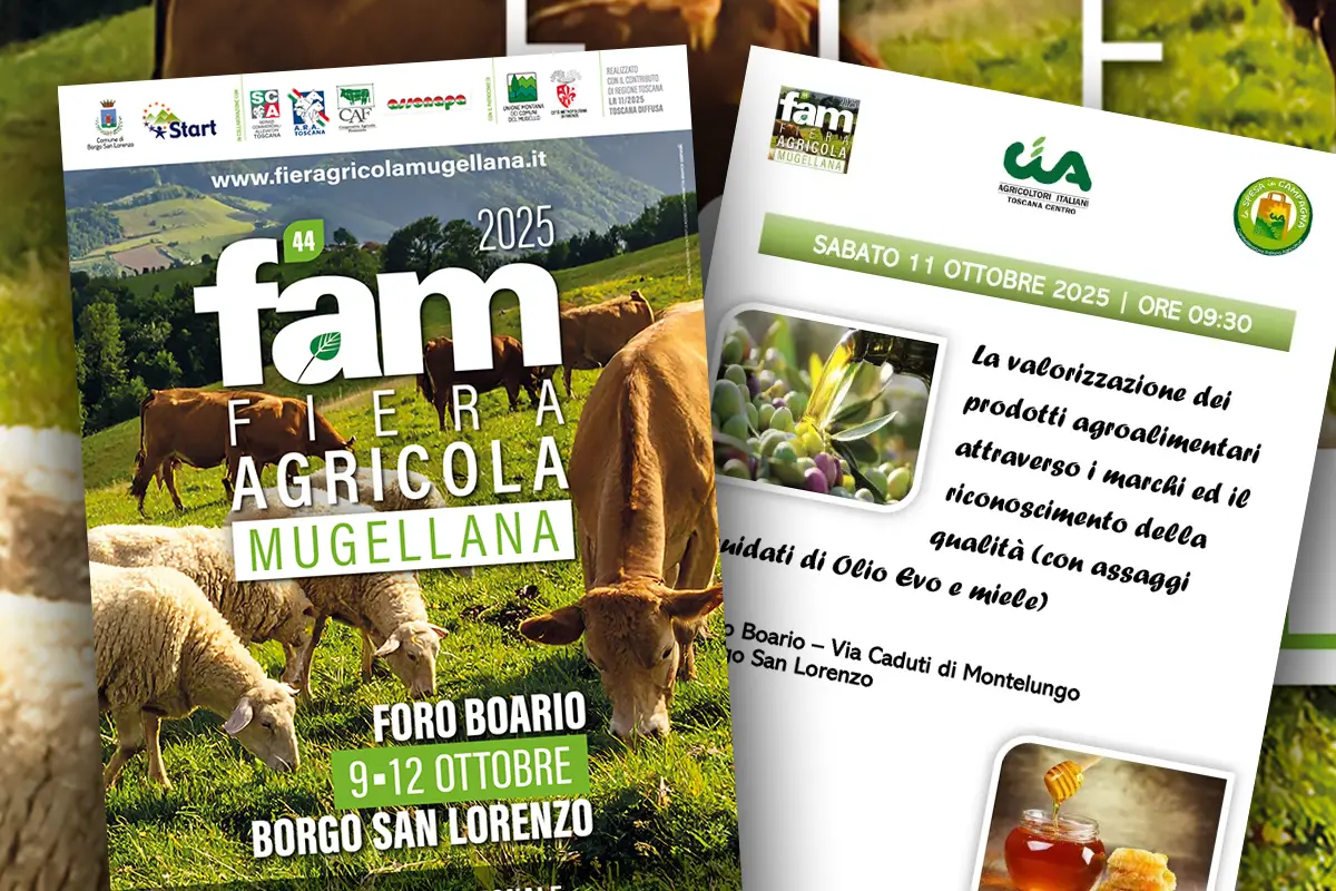Alla Fam 2025 a Borgo San Lorenzo i prodotti di filiera corta e un convegno per riconoscerne la qualità